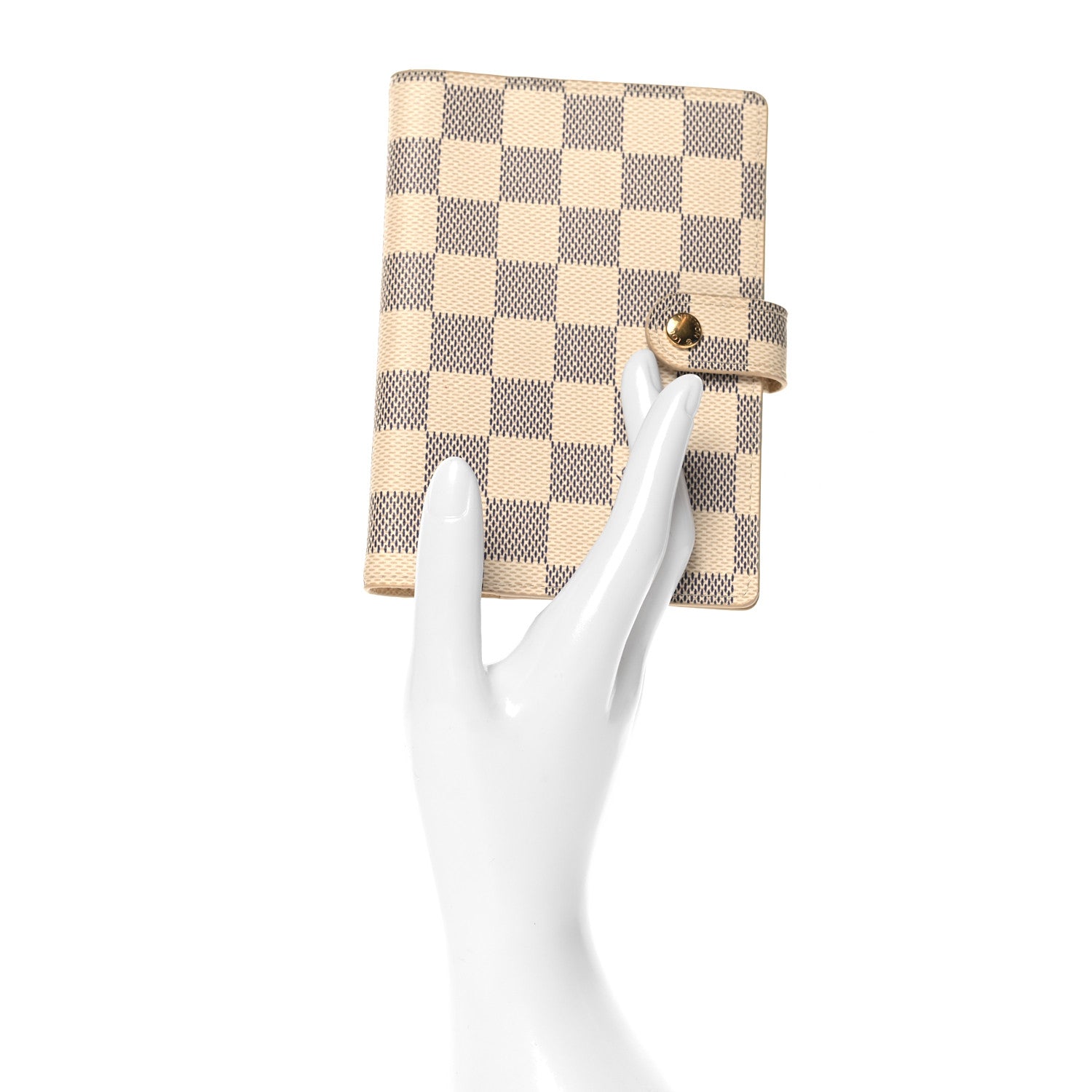 Louis Vuitton Damier Azur Small Ring Agenda Cover 2 of 6