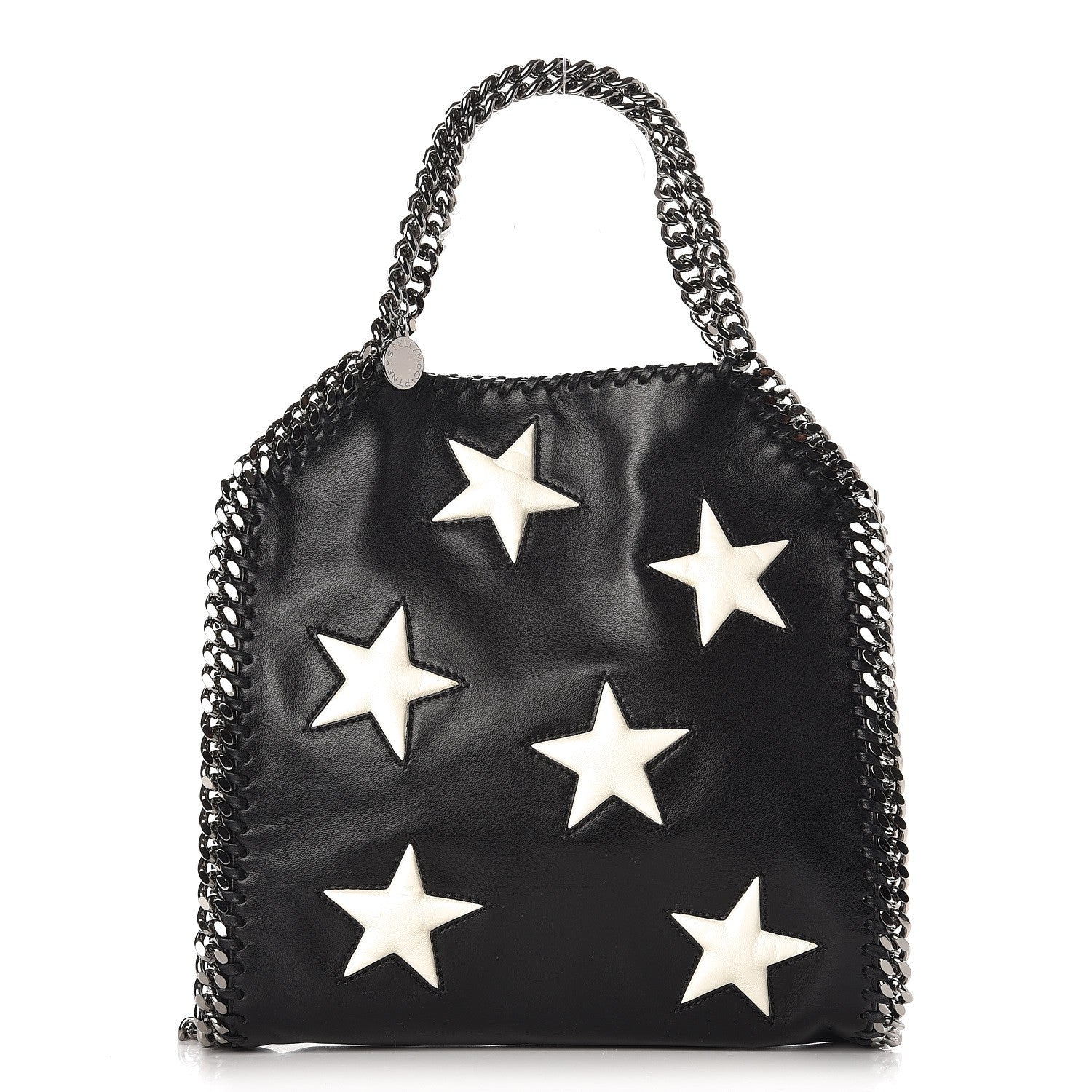 Stella McCartney Alter Nappa Embossed Mini Star Falabella Tote Black 1 of 6