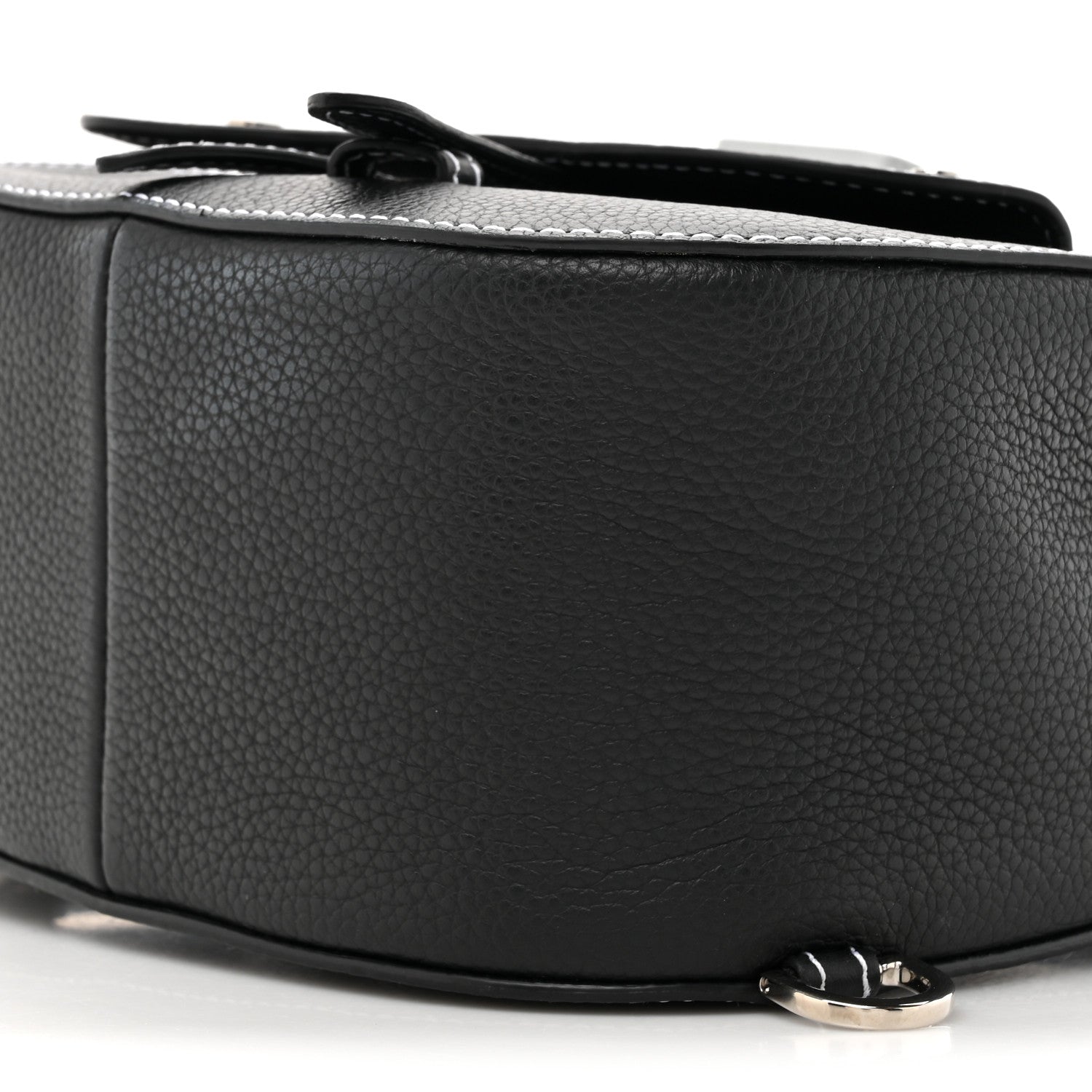 Christian Dior Grained Calfskin Mini Gallop Sling Bag Black 9 of 13
