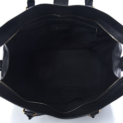 Saint Laurent Sheepskin Large Cabas ChYc Black 5 of 10