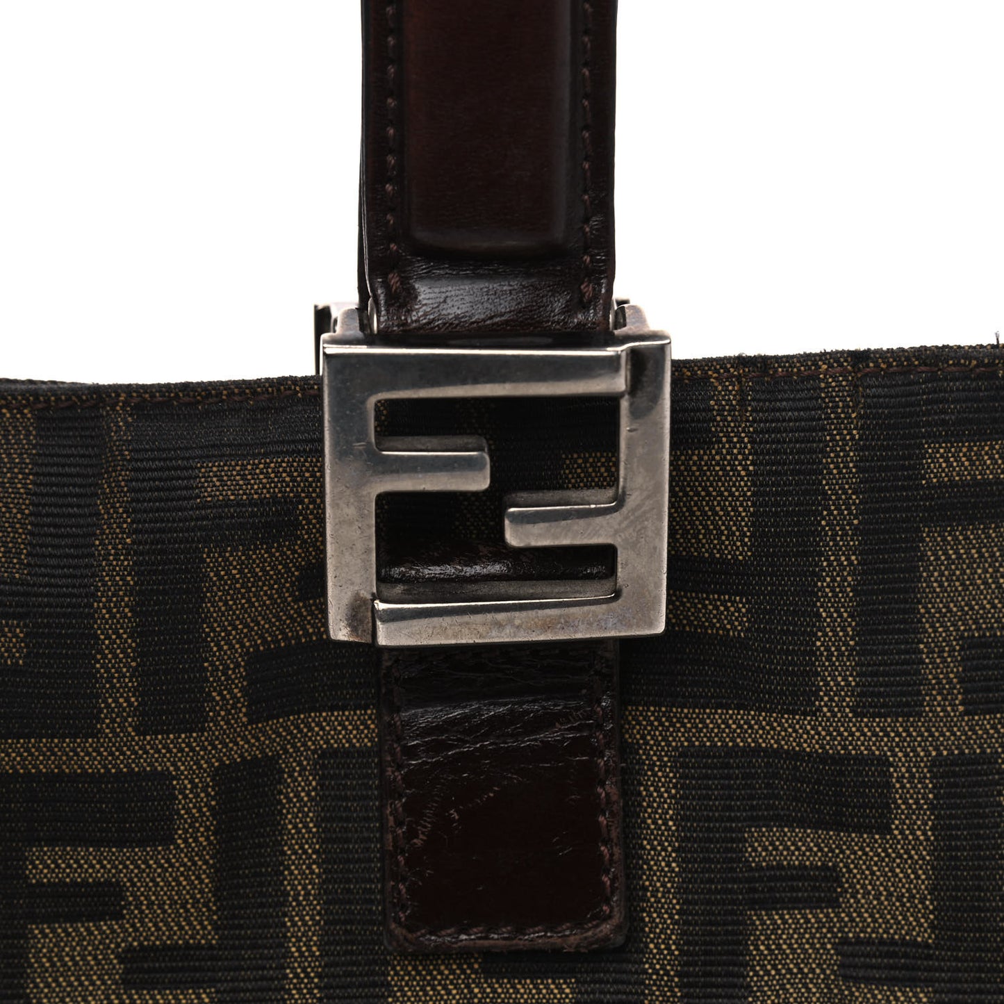 Zucca Top Handle Tote Tobacco