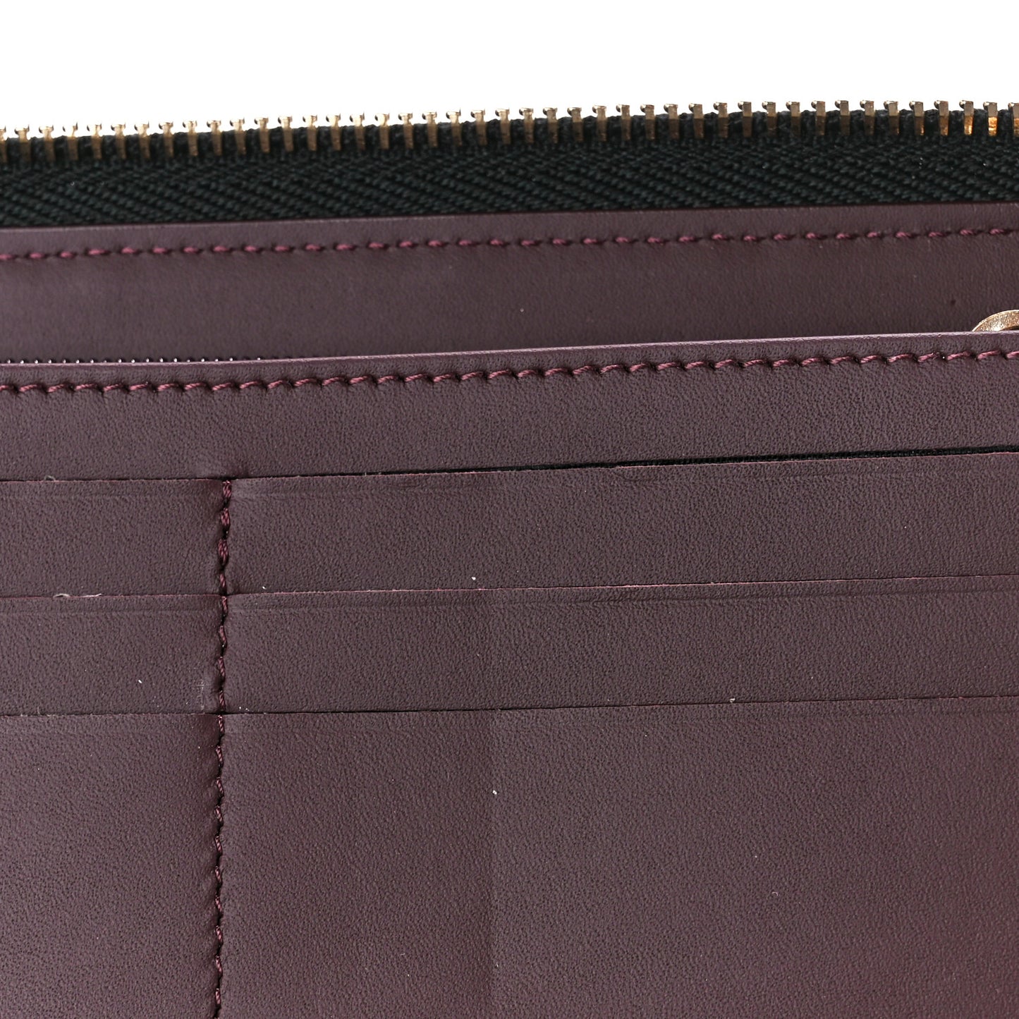 Caviar Quilted Large Zip Around Organizer Wallet Black