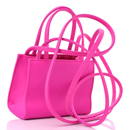 Telfar Vegan Leather Small Shopping Bag Azalea 2 of 10
