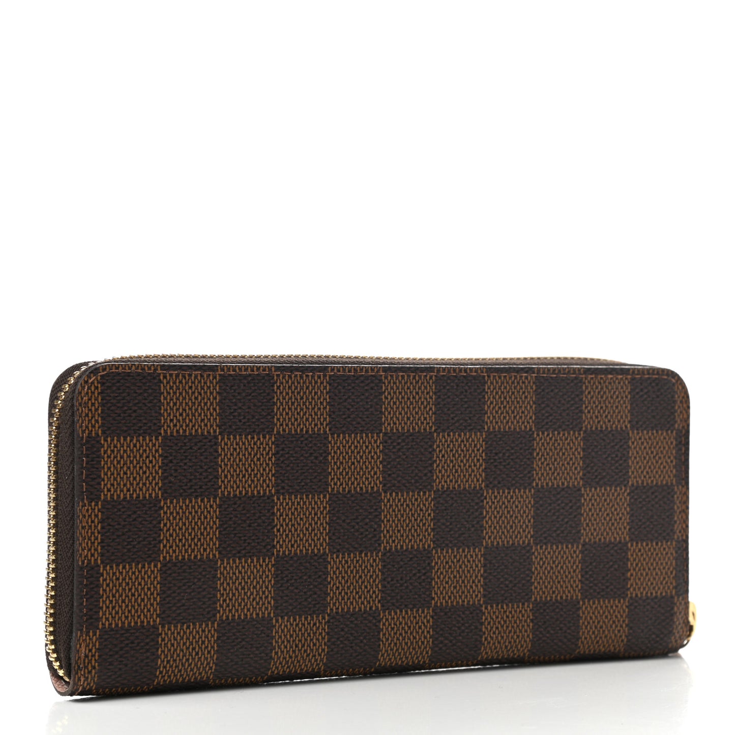 Damier Ebene Clemence Wallet Rose Ballerine