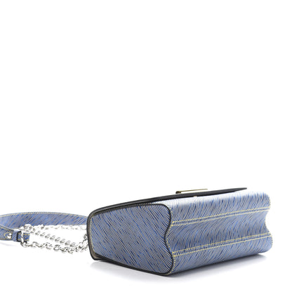 Louis Vuitton Epi Twist Shoulder Bag MM Denim Light 5 of 11