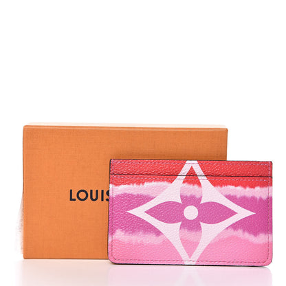 Louis Vuitton Monogram Escale Card Holder Rouge 7 of 7