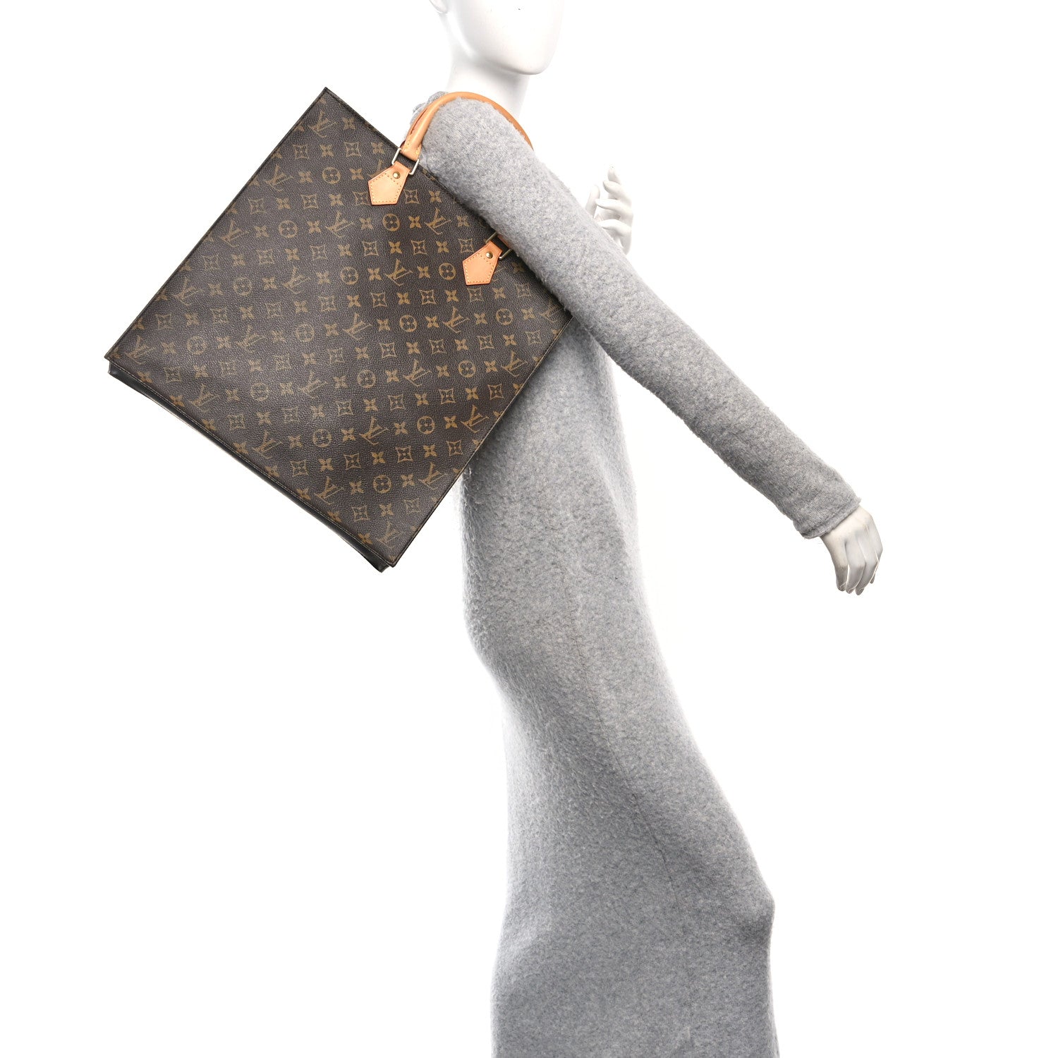 Louis Vuitton Monogram Sac Plat 3 of 10