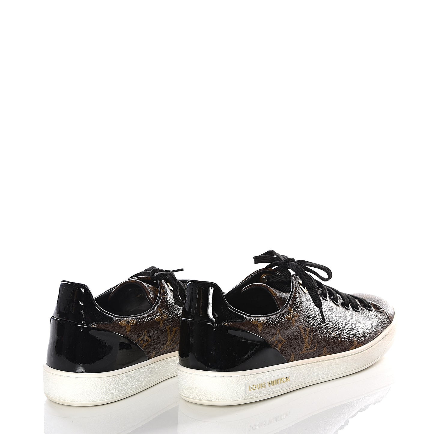 Patent Monogram Frontrow Sneakers 40