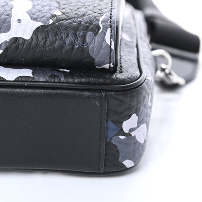 MCM Visetos Floral Leopard Klassik Crossbody Bag Black 11 of 11