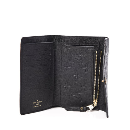 Louis Vuitton Empreinte Compact Curieuse Wallet Black 5 of 8