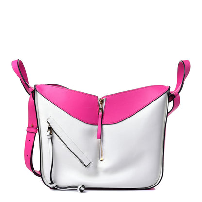 Loewe Calfskin Small Hammock Shoulder Bag Shocking Pink White 1 of 10