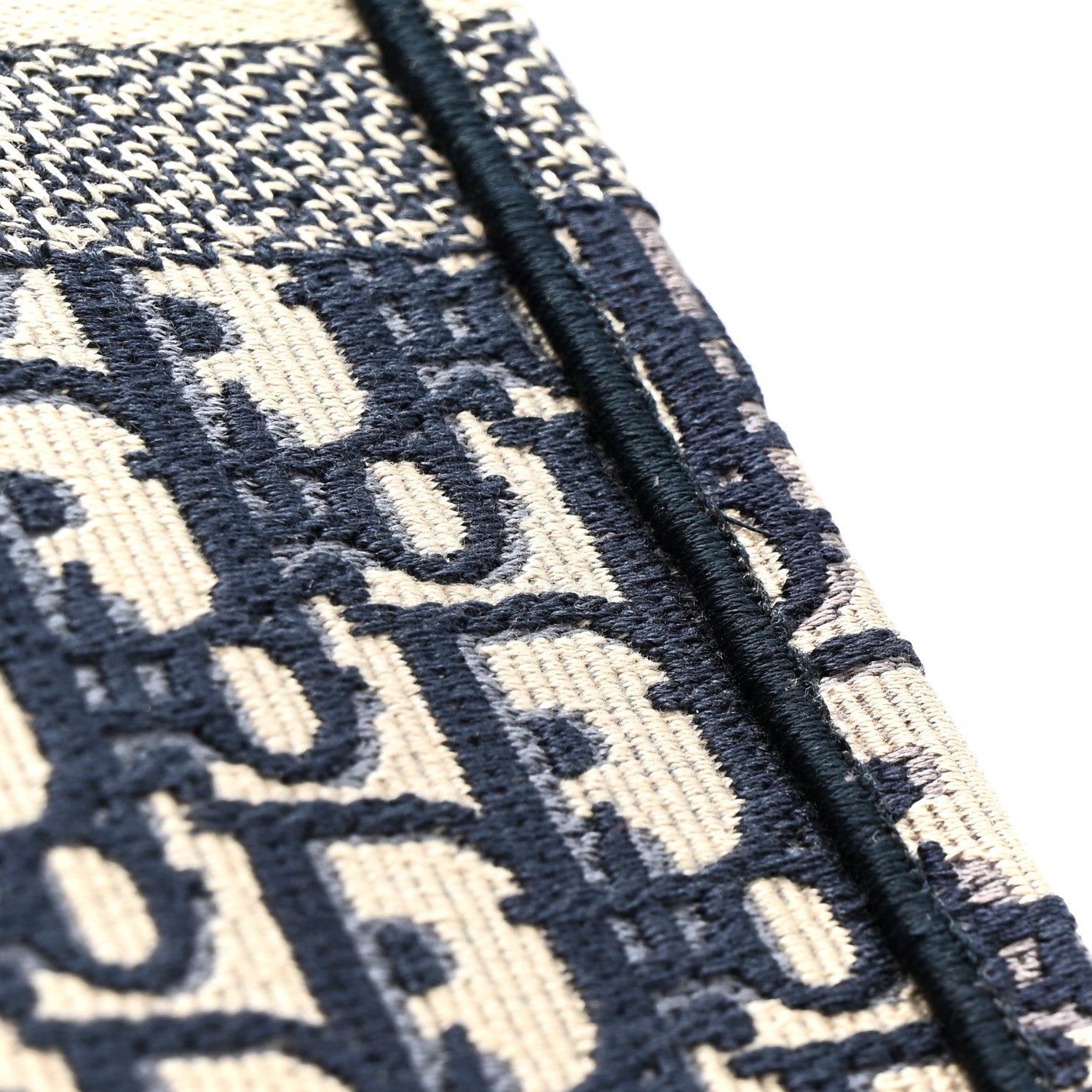 Christian Dior Oblique Large Book Tote Blue Multicolor 13 of 14