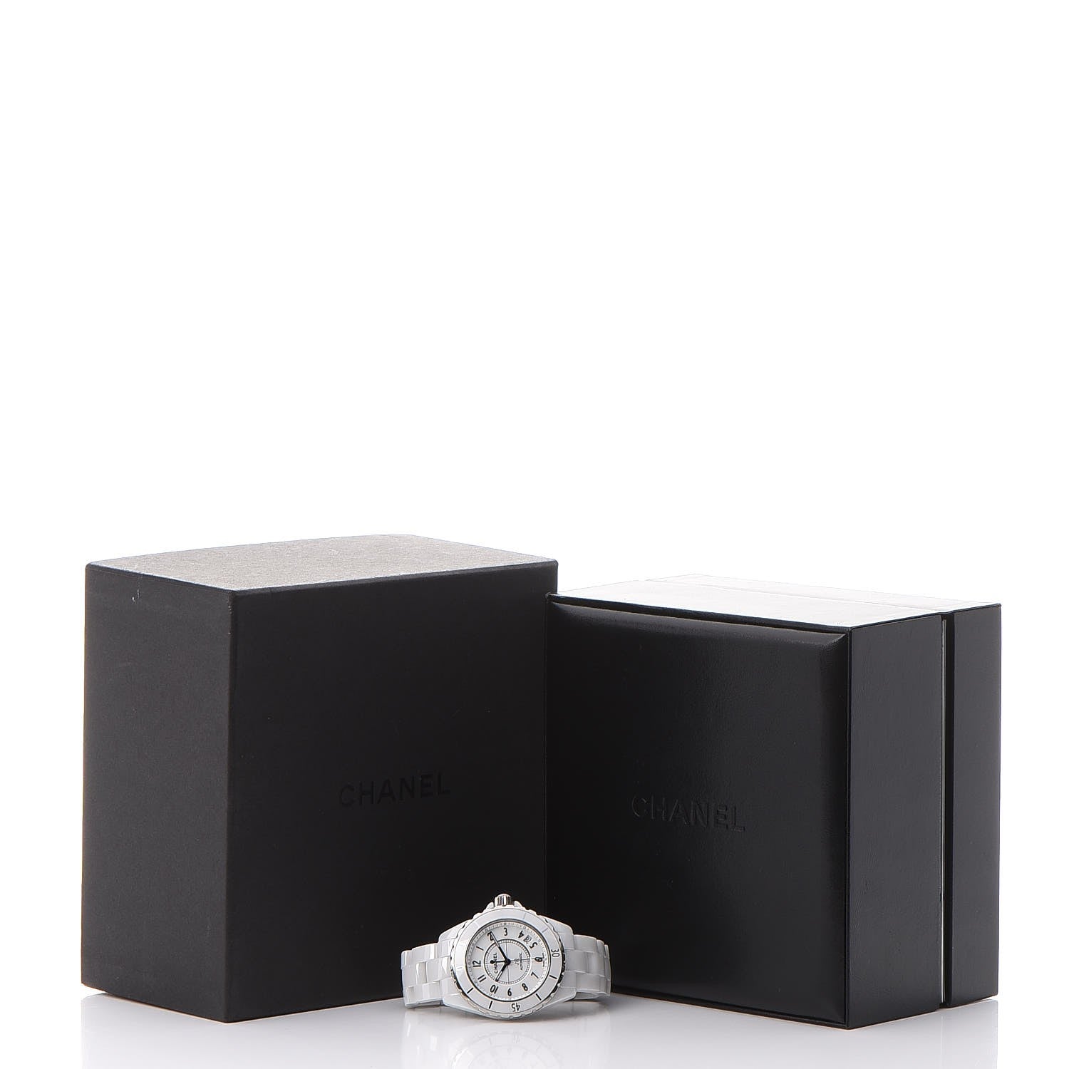 Chanel Stainless Steel Ceramic 38mm J12 Automatic Watch White 9 of 9