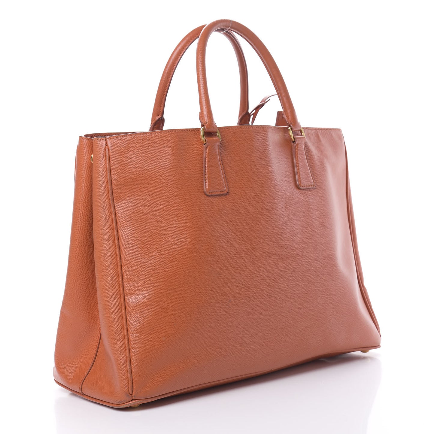 Saffiano Lux Extra Large Tote Papaya