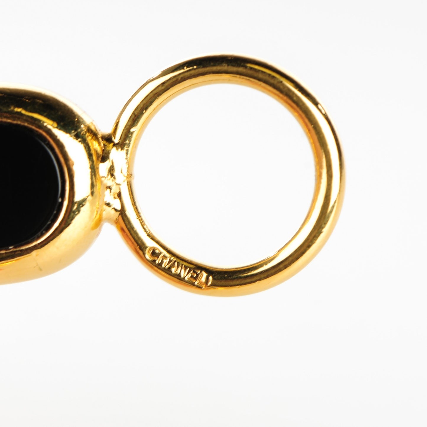 Resin Bracelet Black Gold