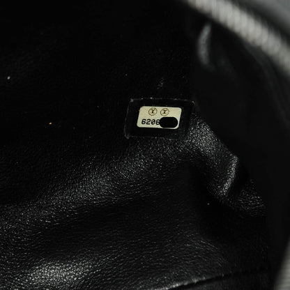 Chanel Calfskin Quilted Large Bowler Black 7 of 8