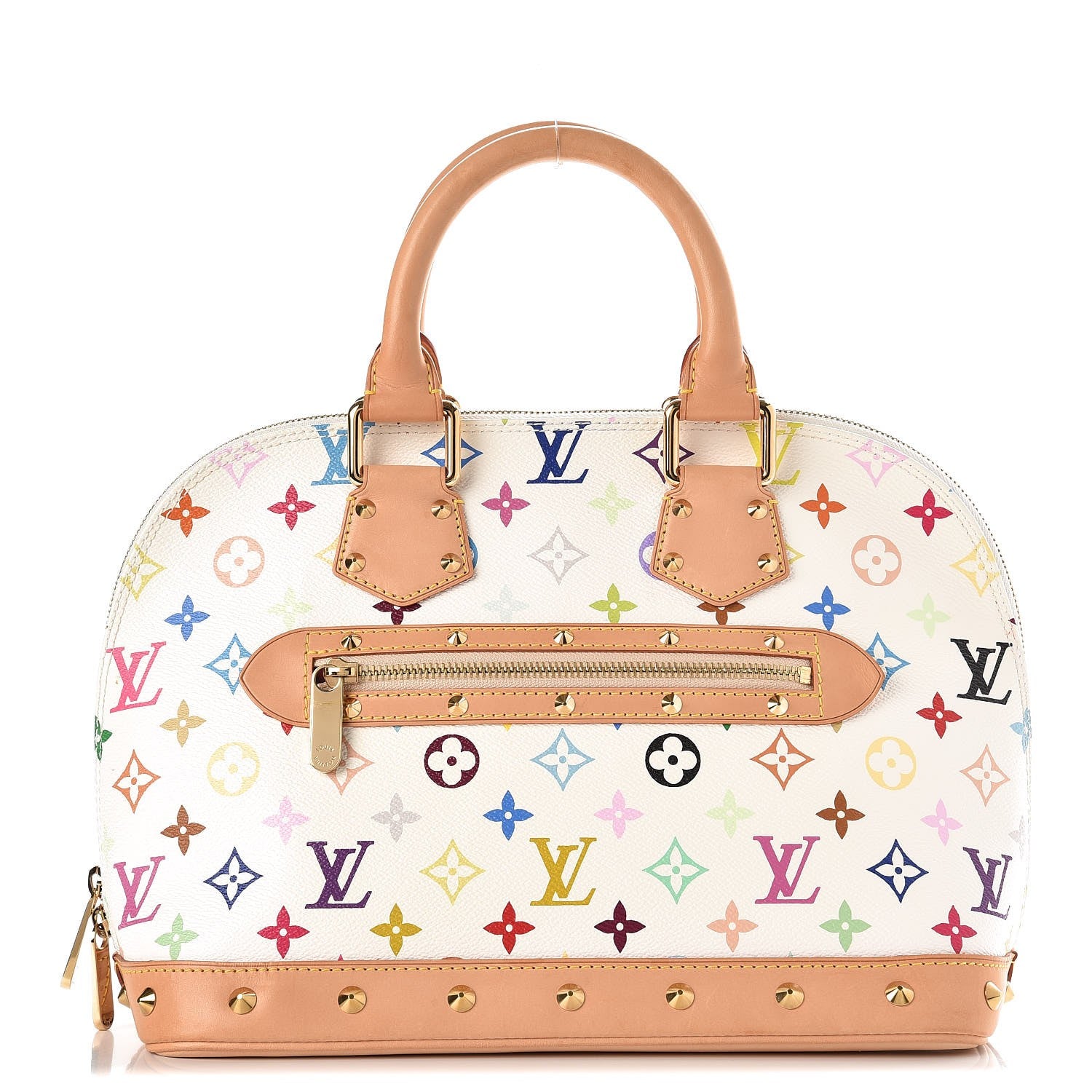 Louis Vuitton Monogram Multicolor Alma White 1 of 10