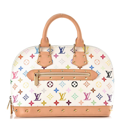 Louis Vuitton Monogram Multicolor Alma White 1 of 10