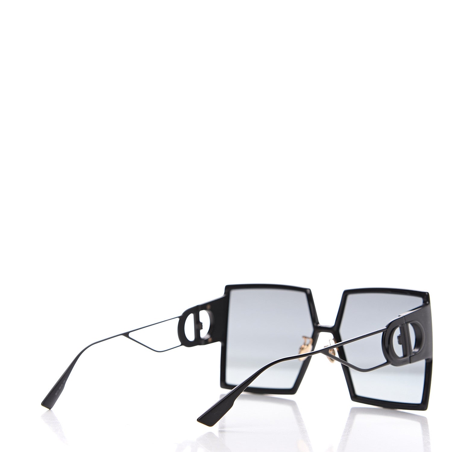 Christian Dior Square 30 Montaigne Sunglasses Black 4 of 8