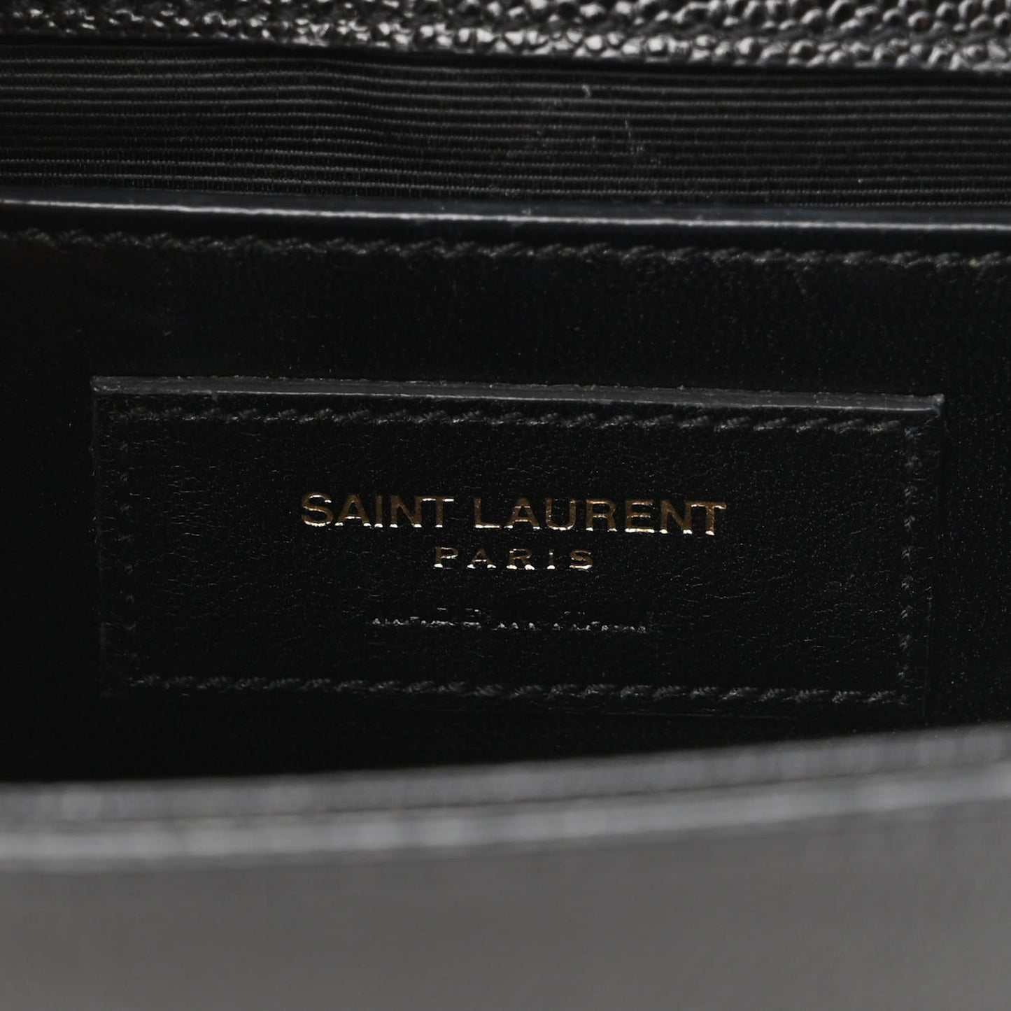 Grain De Poudre Small Monogram Kate Satchel Black