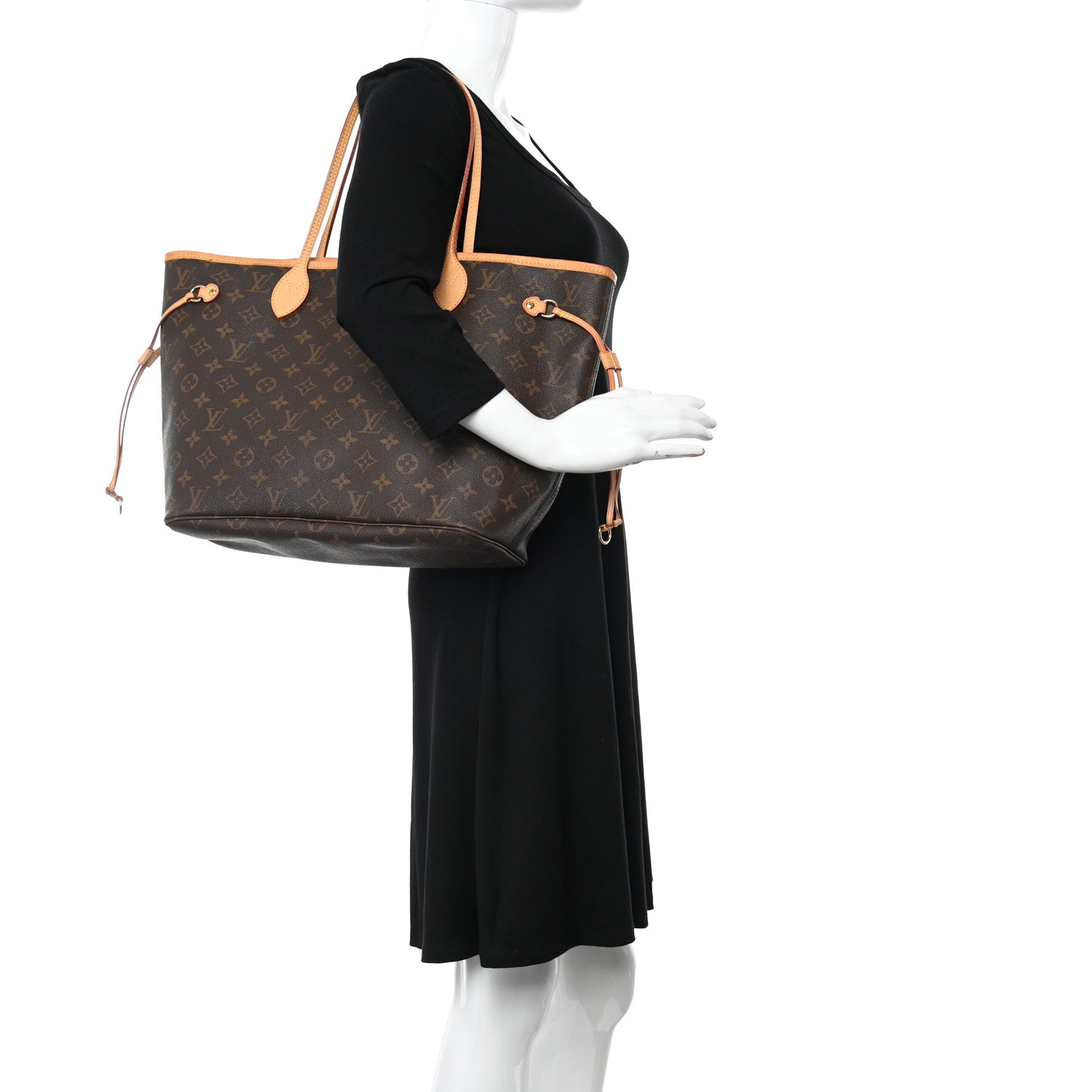 Louis Vuitton Monogram Neverfull MM 2 of 10