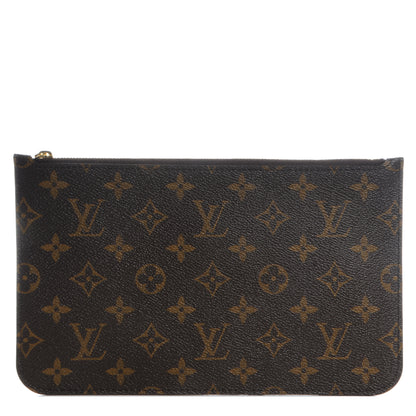 Louis Vuitton Monogram Neverfull MM GM Pochette Fuchsia 1 of 8