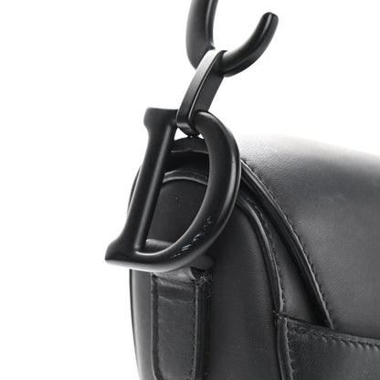 Christian Dior Ultra Matte Calfskin Saddle Bag Black 13 of 13