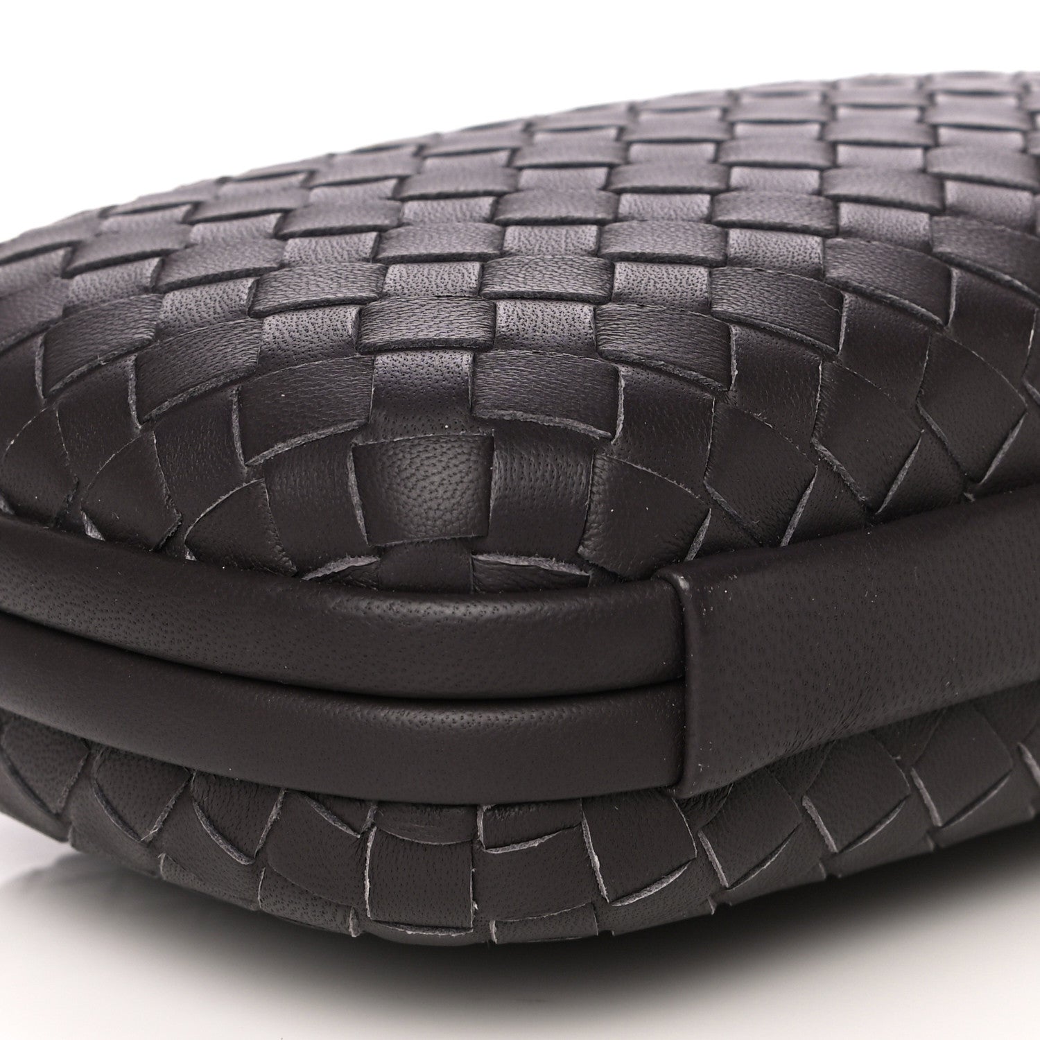 Bottega Veneta Nappa Intrecciato Chain Knot Clutch Quetsche 9 of 10