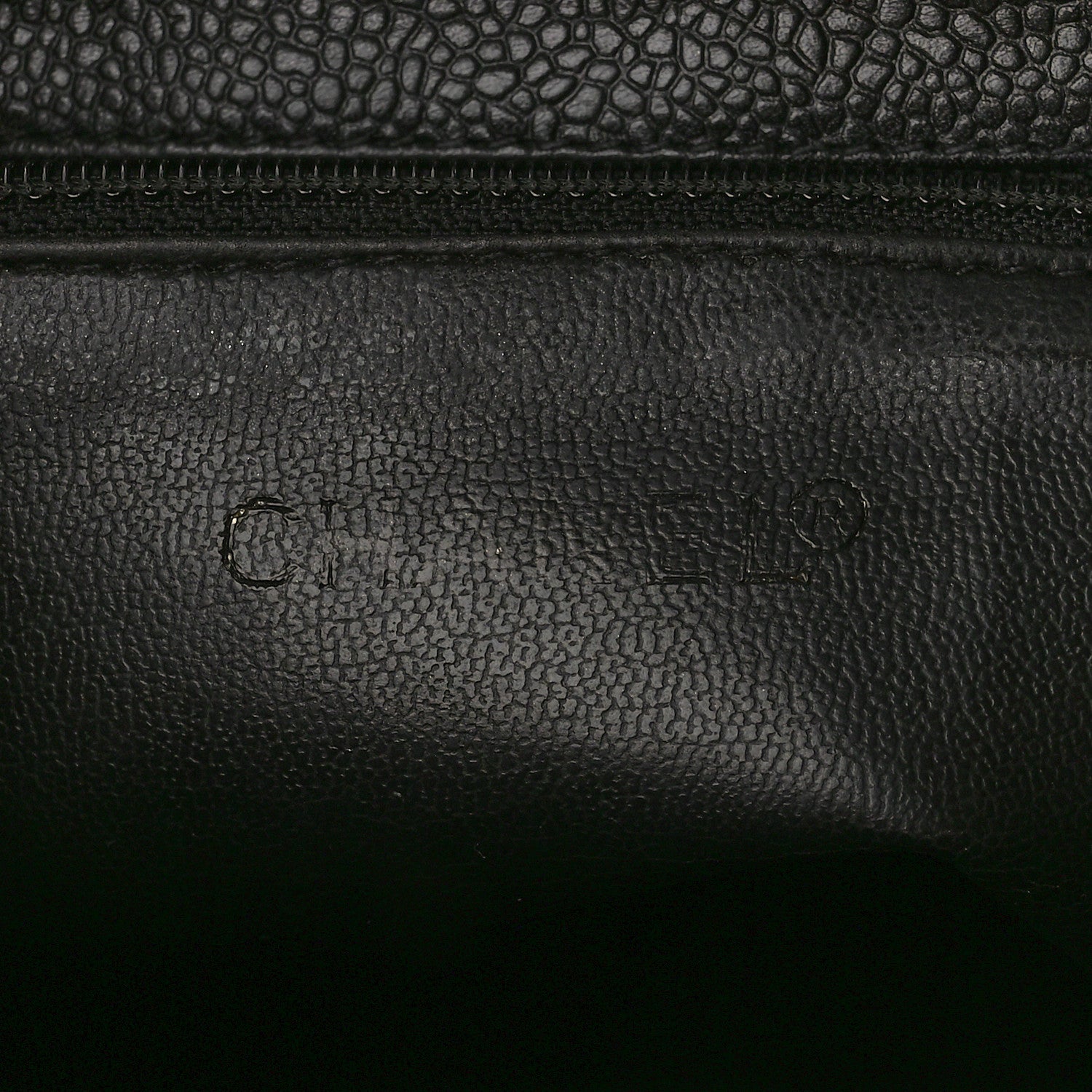 Chanel Caviar CC Backpack Black 7 of 10