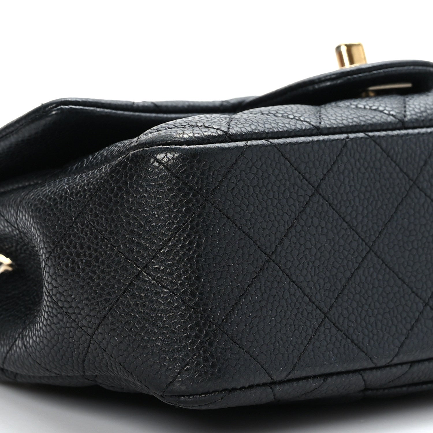 Chanel Caviar Quilted Mini Rectangular Flap Black 8 of 9