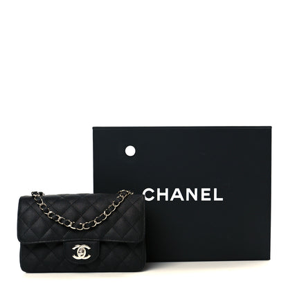 Chanel Caviar Quilted Mini Rectangular Flap Black 12 of 12