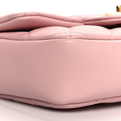 Chanel Lambskin Quilted Mini Flap Light Pink 8 of 10