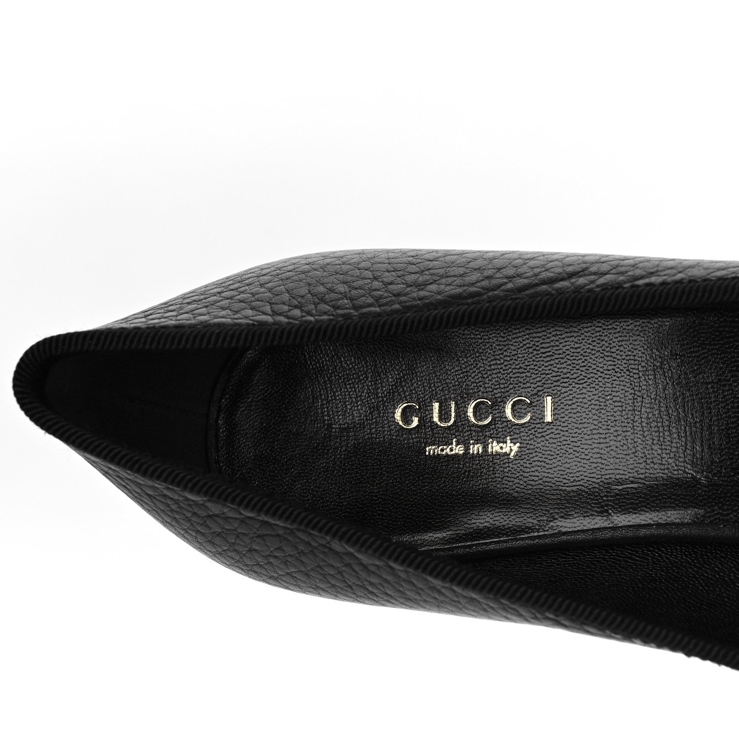 Gucci Calfskin GG Wedges 36.5 Black 8 of 10
