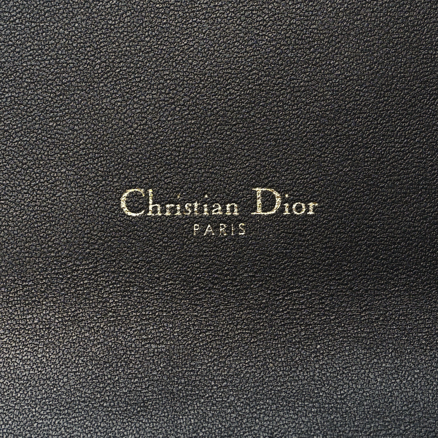 Christian Dior Supple Calfskin Caro Pouch with Chain Black 6 of 10