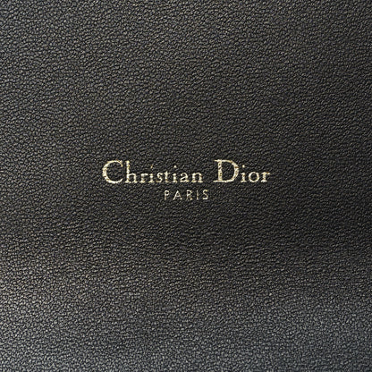 Christian Dior Supple Calfskin Caro Pouch with Chain Black 6 of 10