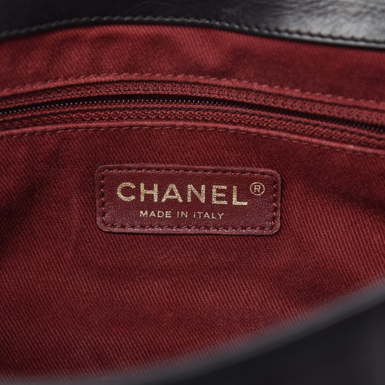 Chanel Aged Calfskin Quilted Medium Pondichery Flap Black 8 of 10
