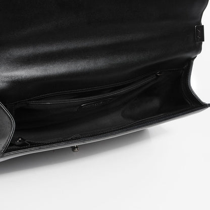 Chanel Lambskin Quilted Large Boy Flap Black 5 of 8