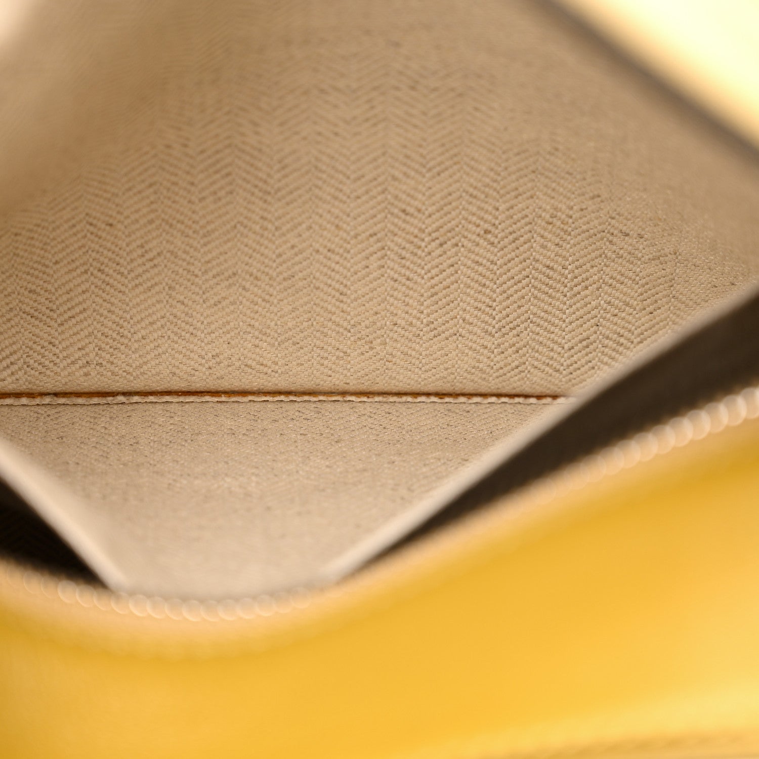 Loewe Grained Calfskin Small Puzzle Bag Ocre Yellow 14 of 14