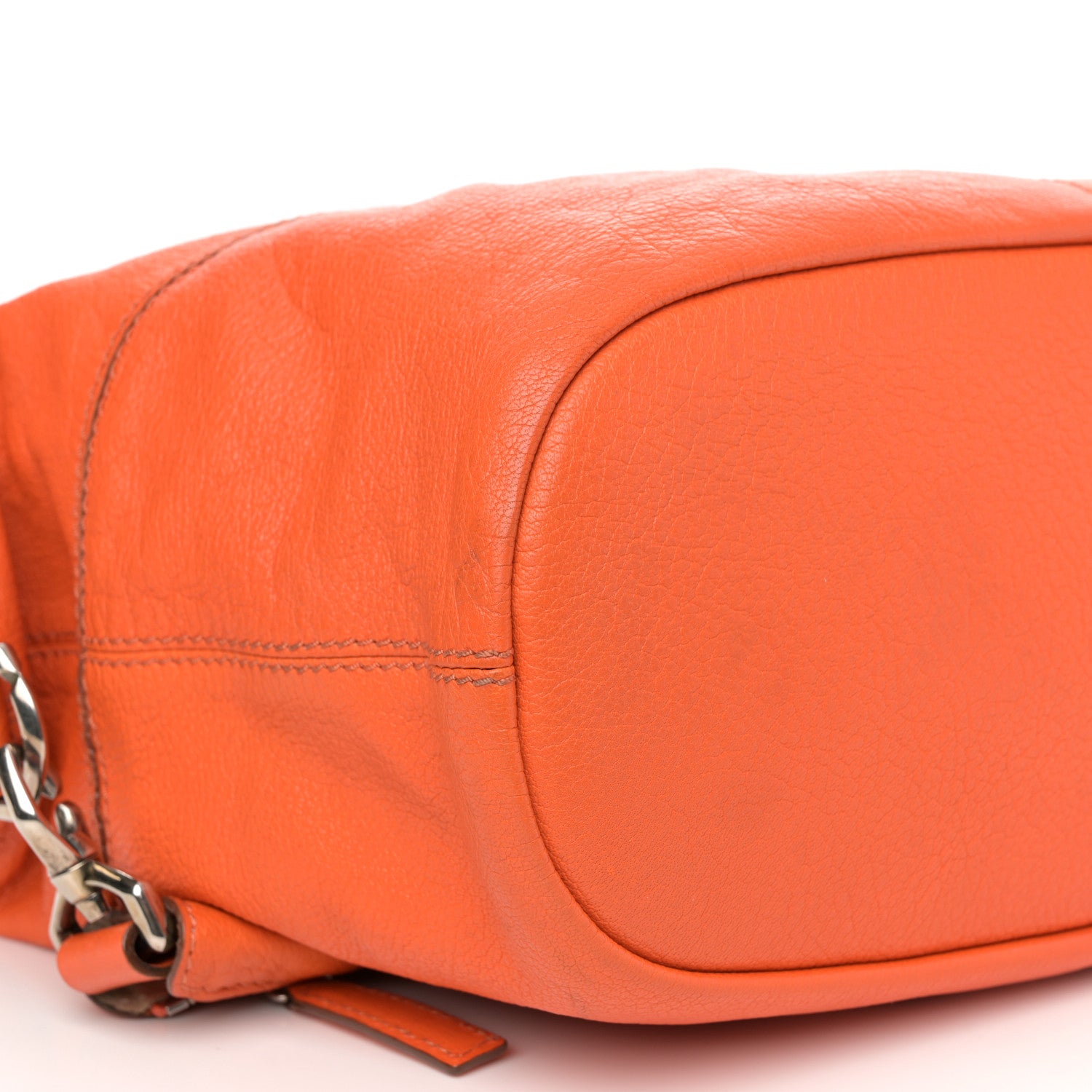 Givenchy Sugar Goatskin Medium Nightingale Orange 9 of 13
