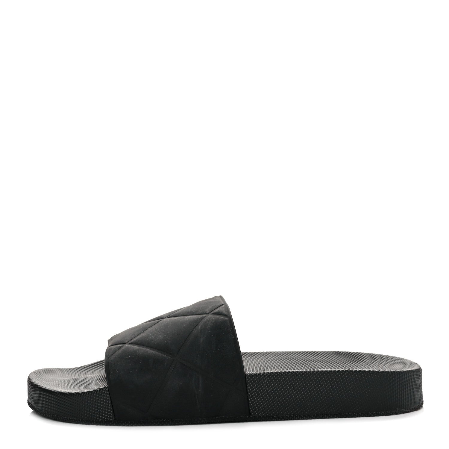 Bottega Veneta Rubber The Slider Sandals 40 Black 1 of 7
