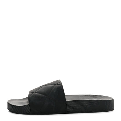 Bottega Veneta Rubber The Slider Sandals 40 Black 1 of 7