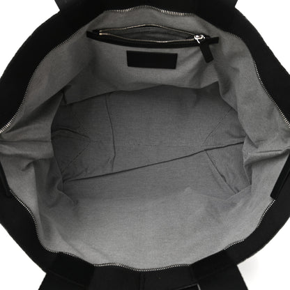 Alexander Wang Crackled Coated Canvas Extra Large AW Logo Tote Black 5 of 11