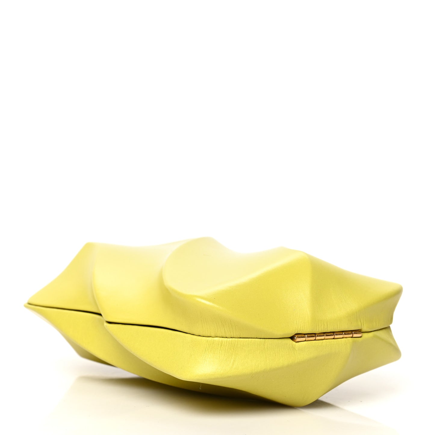 Calfskin The Whirl Bag Yellow