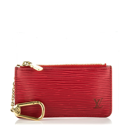 Louis Vuitton Epi Key Pouch Red 1 of 7