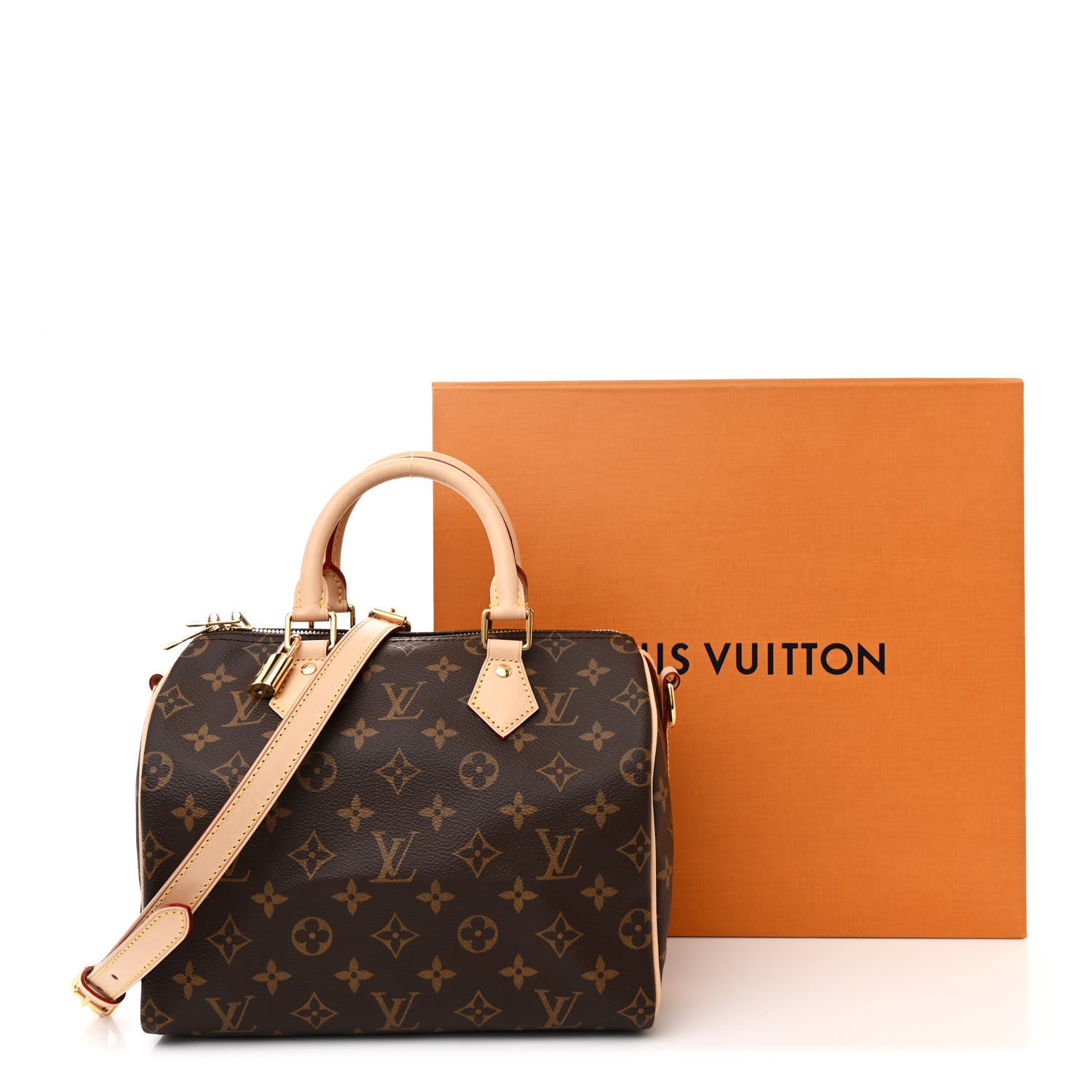 Louis Vuitton Monogram Speedy Bandouliere 25 10 of 10