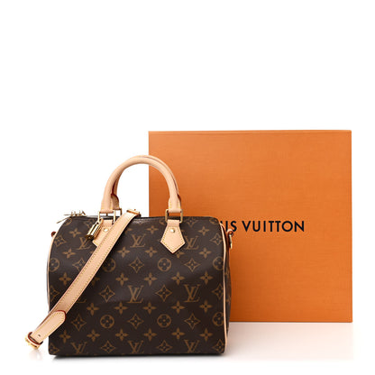 Louis Vuitton Monogram Speedy Bandouliere 25 10 of 10