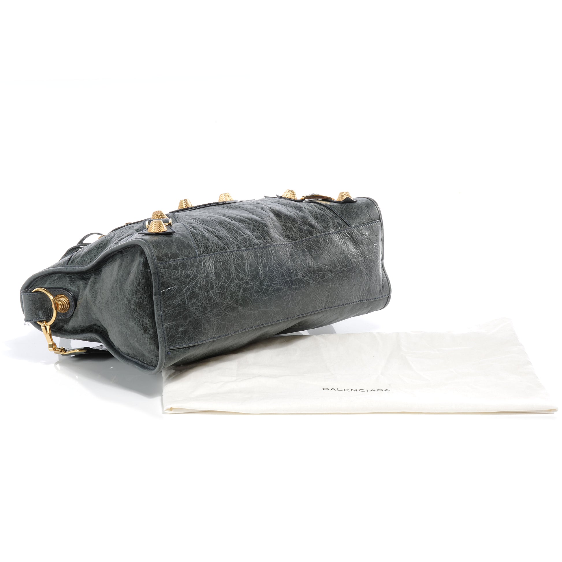 Balenciaga Agneau Giant 21 Gold Hardware City Anthracite 3 of 7