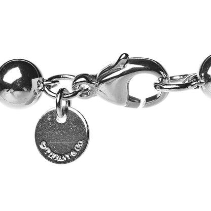 Tiffany Sterling Silver HardWear Graduated Ball Necklace 4 of 5