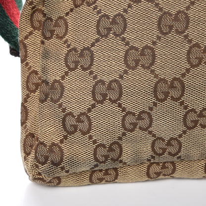 Gucci Monogram Web Belt Bag Dark Brown 9 of 9