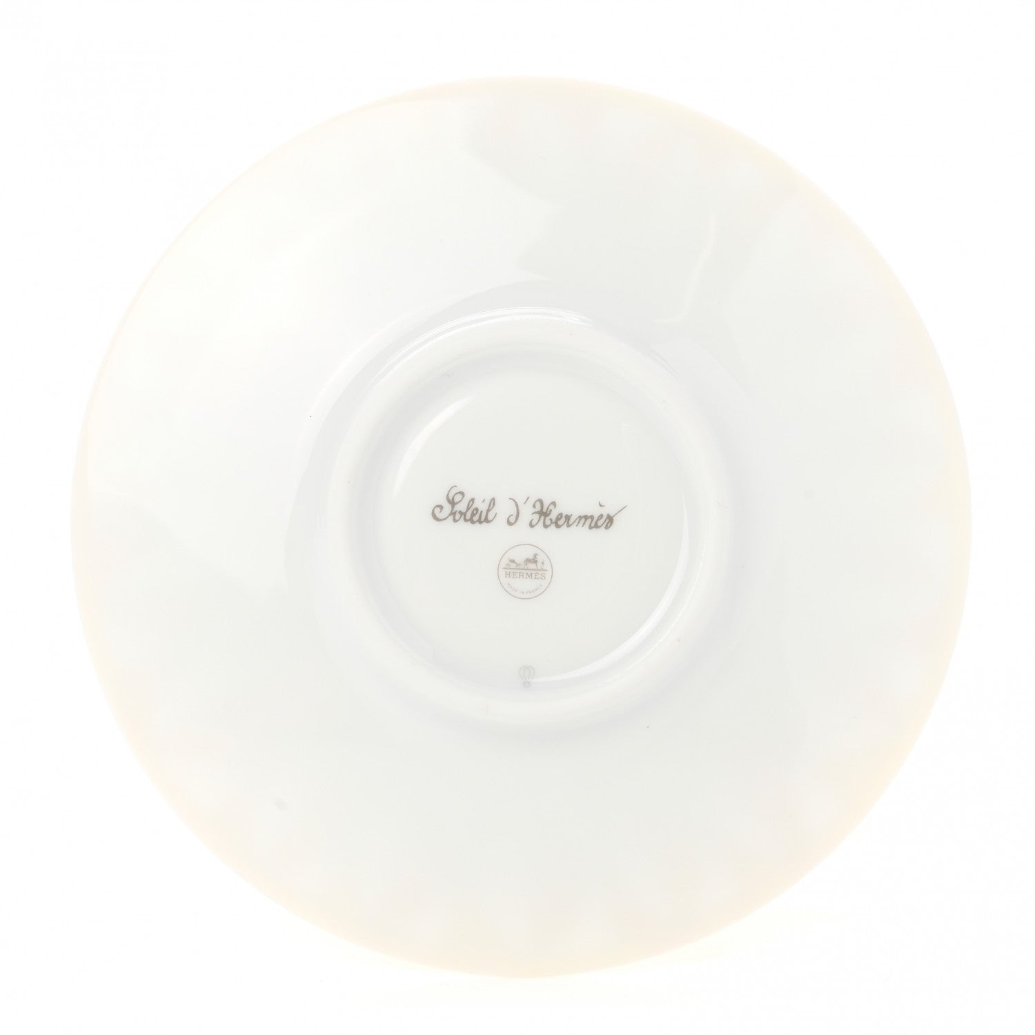 Hermes Porcelain Soleil d'Hermes Coffee Cup and Saucer 5 of 9